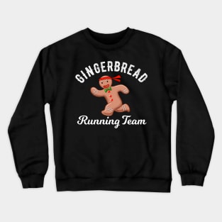Gingerbread Running Team Crewneck Sweatshirt